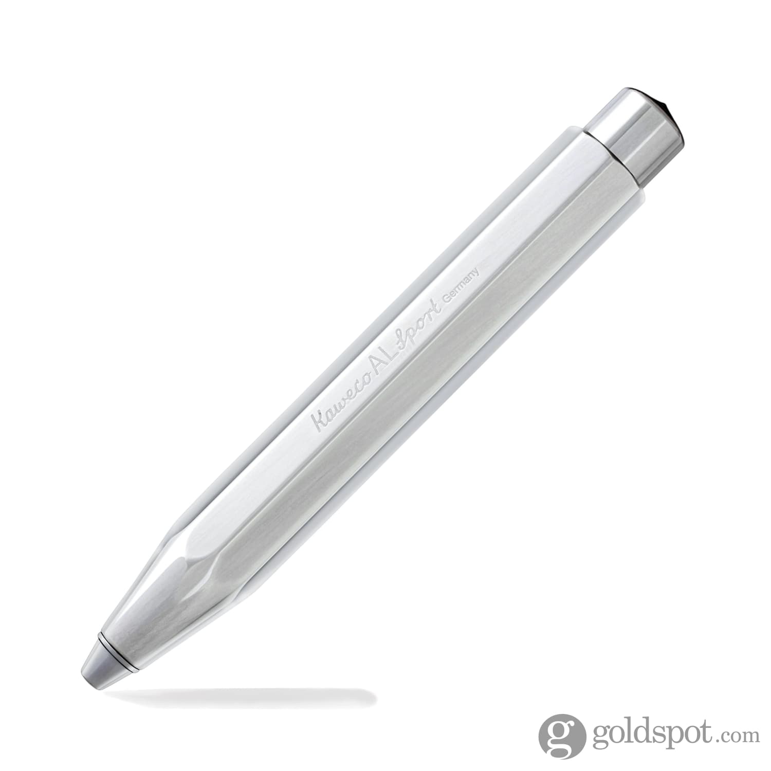 Kaweco AL Sport Ballpoint Pen - Raw Aluminum Finish | Premium Lightweight Aluminum Pen for Everyday Carry, Office & Travel Writing