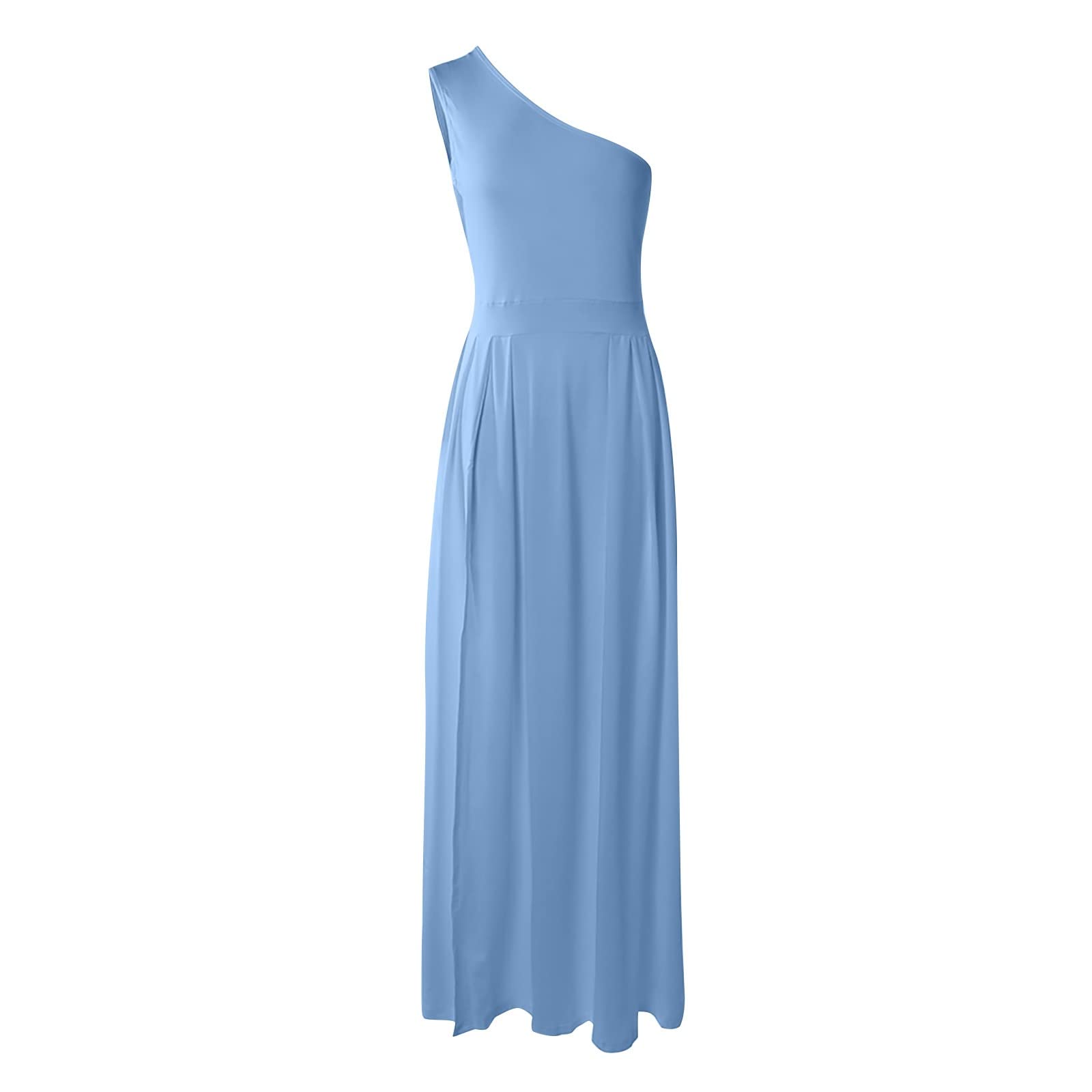 Women's Sexy Summer Sun Dresses - Casual Sleeveless Backless Bodycon Maxi Dress with Slit, Slim Fit for Beach, Party & Formal Occasions