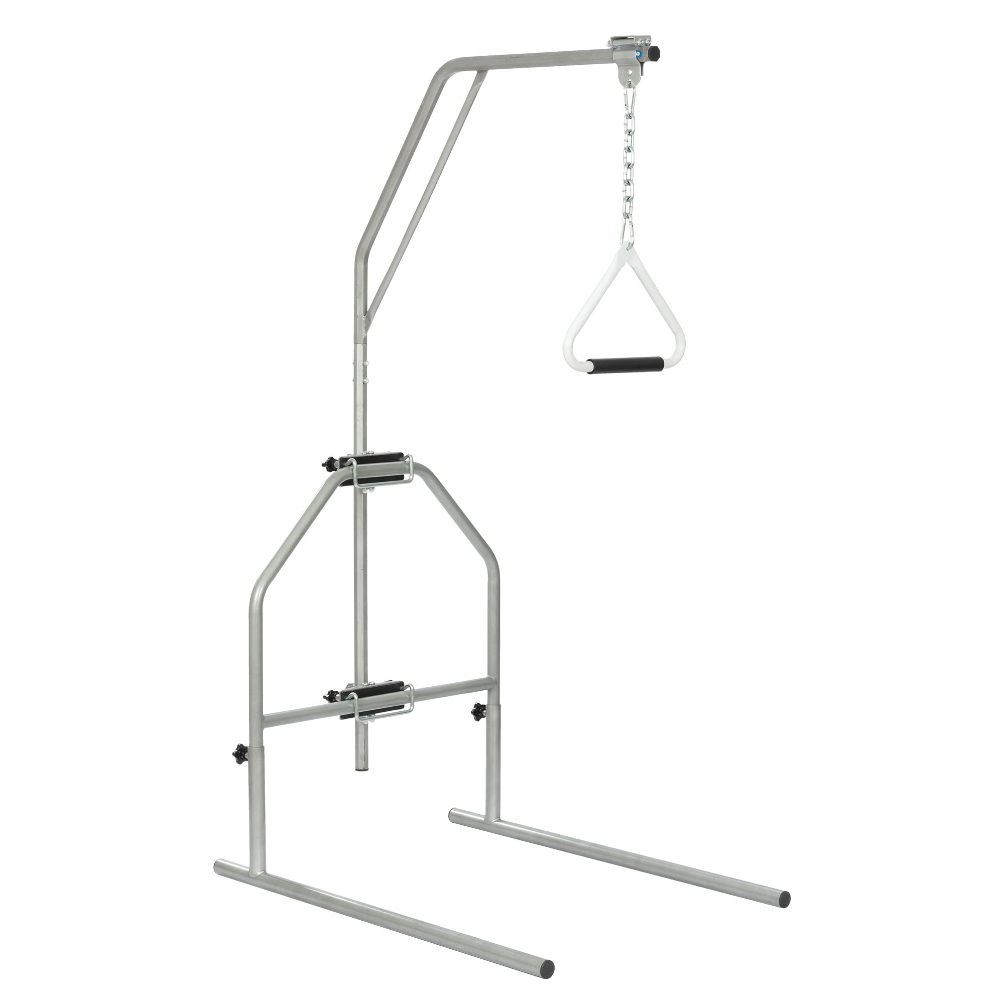 Bed Trapeze Bar for Mobility - Free Standing Patient Assist Handle for Elderly & Disabled - Heavy Duty Medical Equipment for Home Care - Perfect for Bed Exercises, Transfers & Rehabilitation