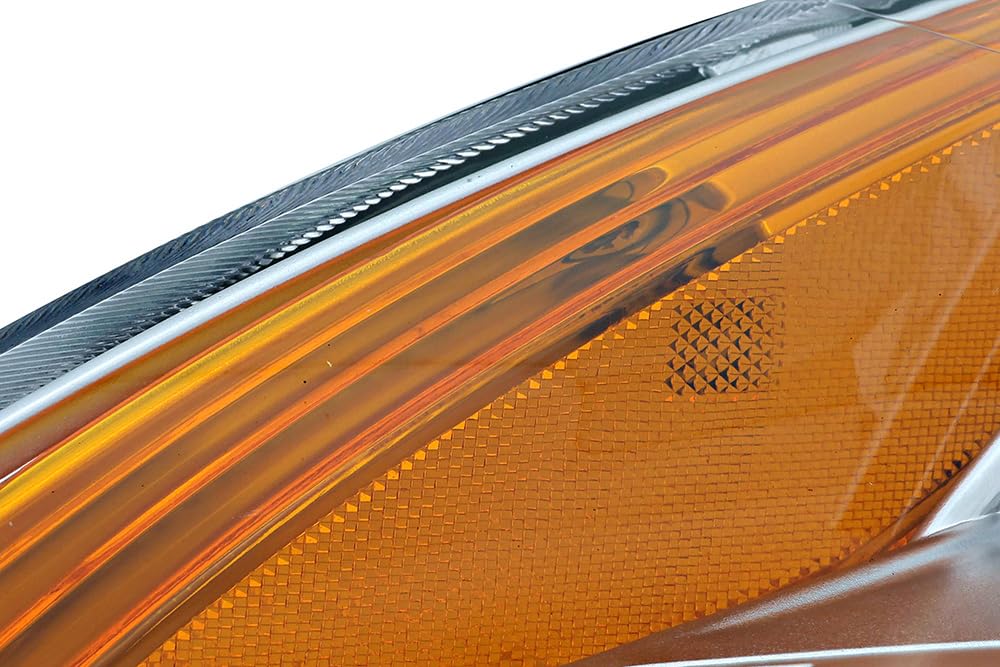 Nissan Altima Coupe Headlight Assembly Replacement - Halogen Headlamp Set for Driver & Passenger Side (2008-2009 Models) | Perfect for Night Driving & Foggy Conditions