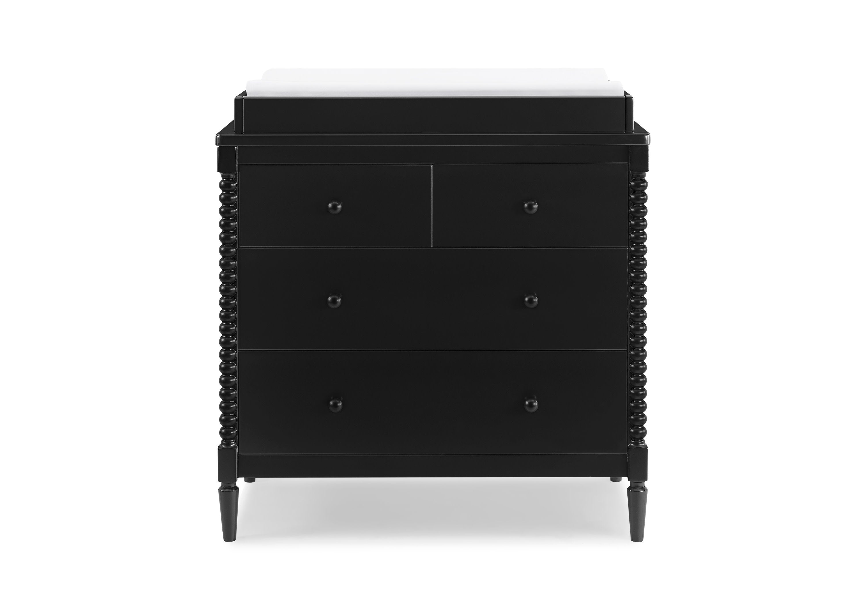 Saint 4-Drawer Baby Dresser with Changing Top - Nursery Storage Organizer for Diapers, Clothes & Baby Essentials | Perfect for Newborns & Toddlers' Bedroom Decor