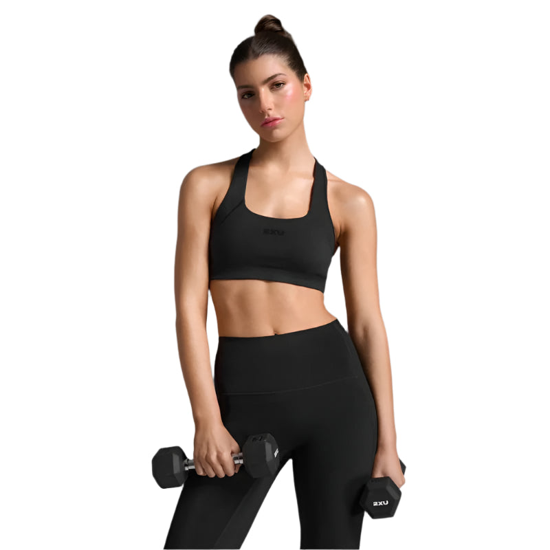 2XU Form Racerback Sports Bra for Women - High Performance Workout Top for Running, Yoga & Gym - Moisture Wicking & Breathable Activewear