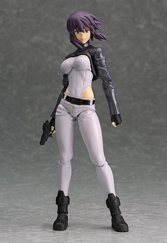 Figma #237 Motoko Kusanagi S.A.C. Version - Ghost in the Shell Stand Alone Complex Anime Action Figure - Perfect for Collectors, Display & Anime Fans Decor