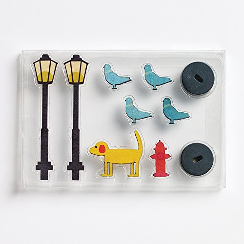 City Scene Urban Holiday Desktop Decor Set - Modern Office & Home Decor for Christmas, New Year, and Seasonal Celebrations - Perfect for Desk Organization, Gift Giving, and Festive Atmosphere