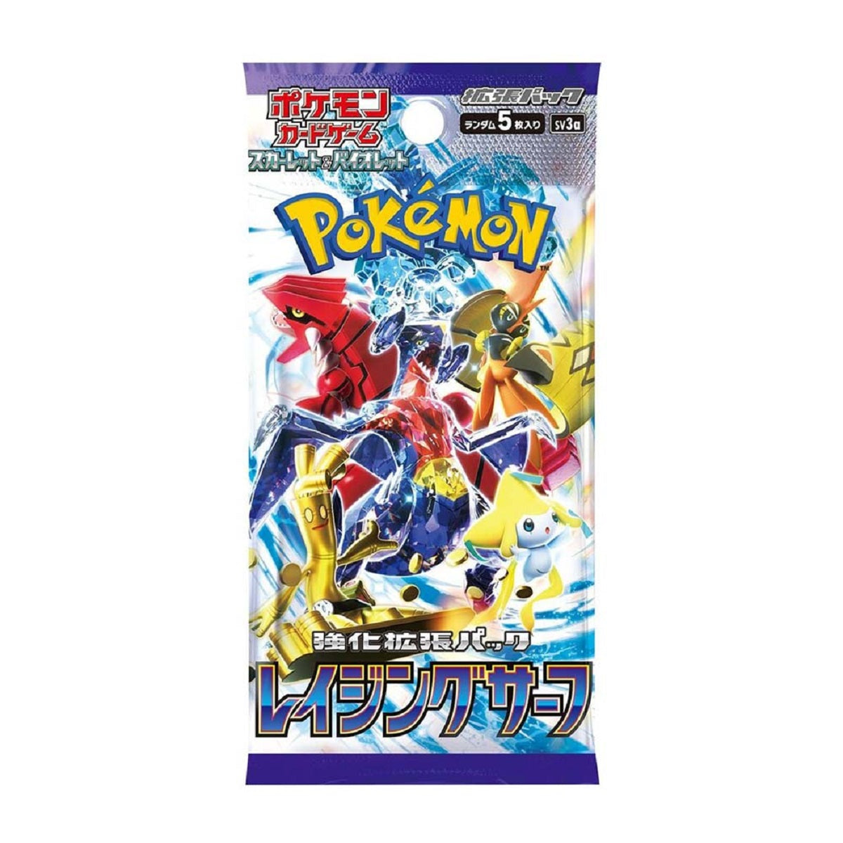 Pokemon Scarlet & Violet TCG Raging Surf SV3a Japanese Booster Pack - Collectible Trading Cards for Battles & Gaming Enthusiasts