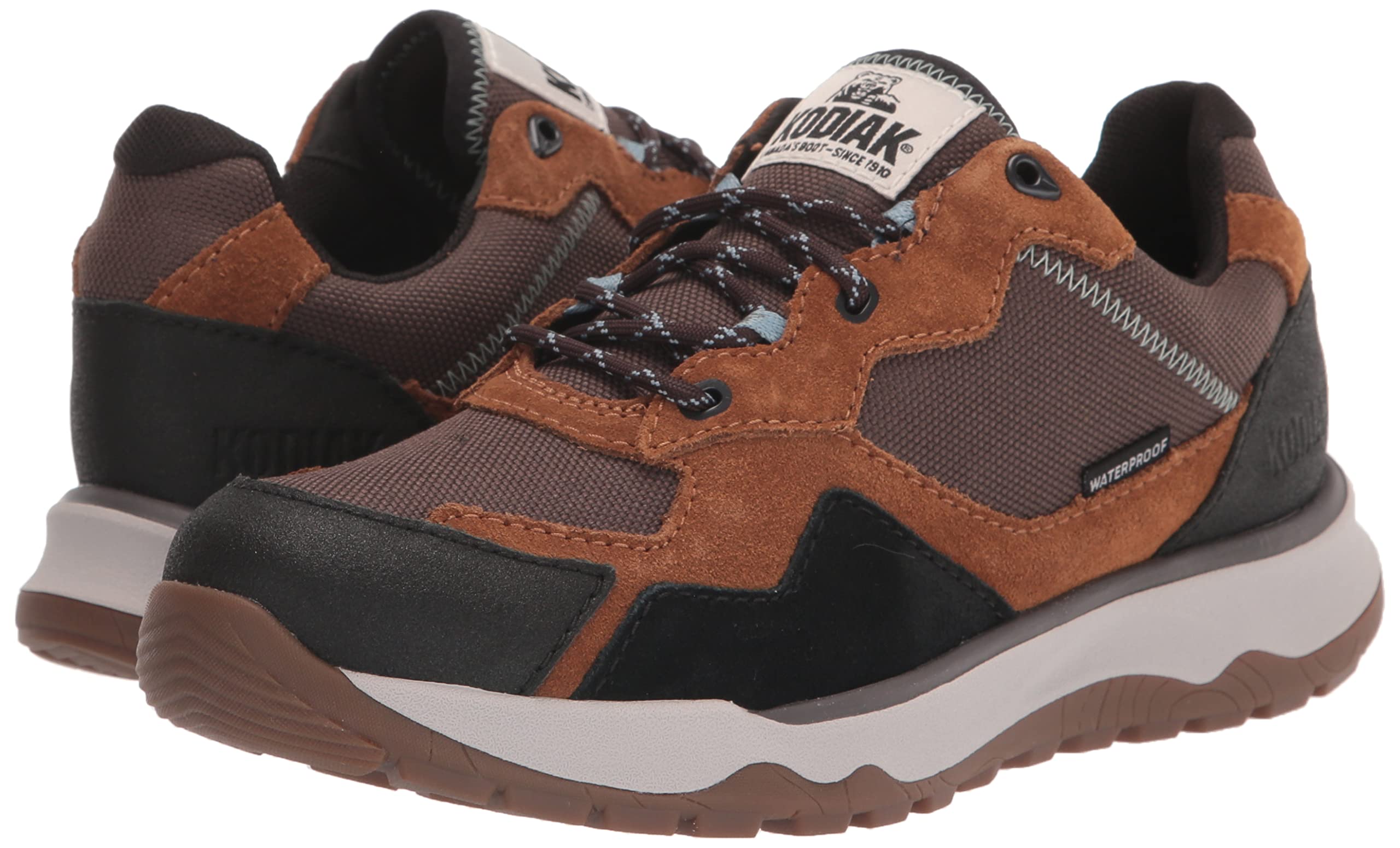 Kodiak Women's Kenosee Low Cut Waterproof Hiking Shoes - Lightweight & Durable for Outdoor Adventures, Trail Running & Camping
