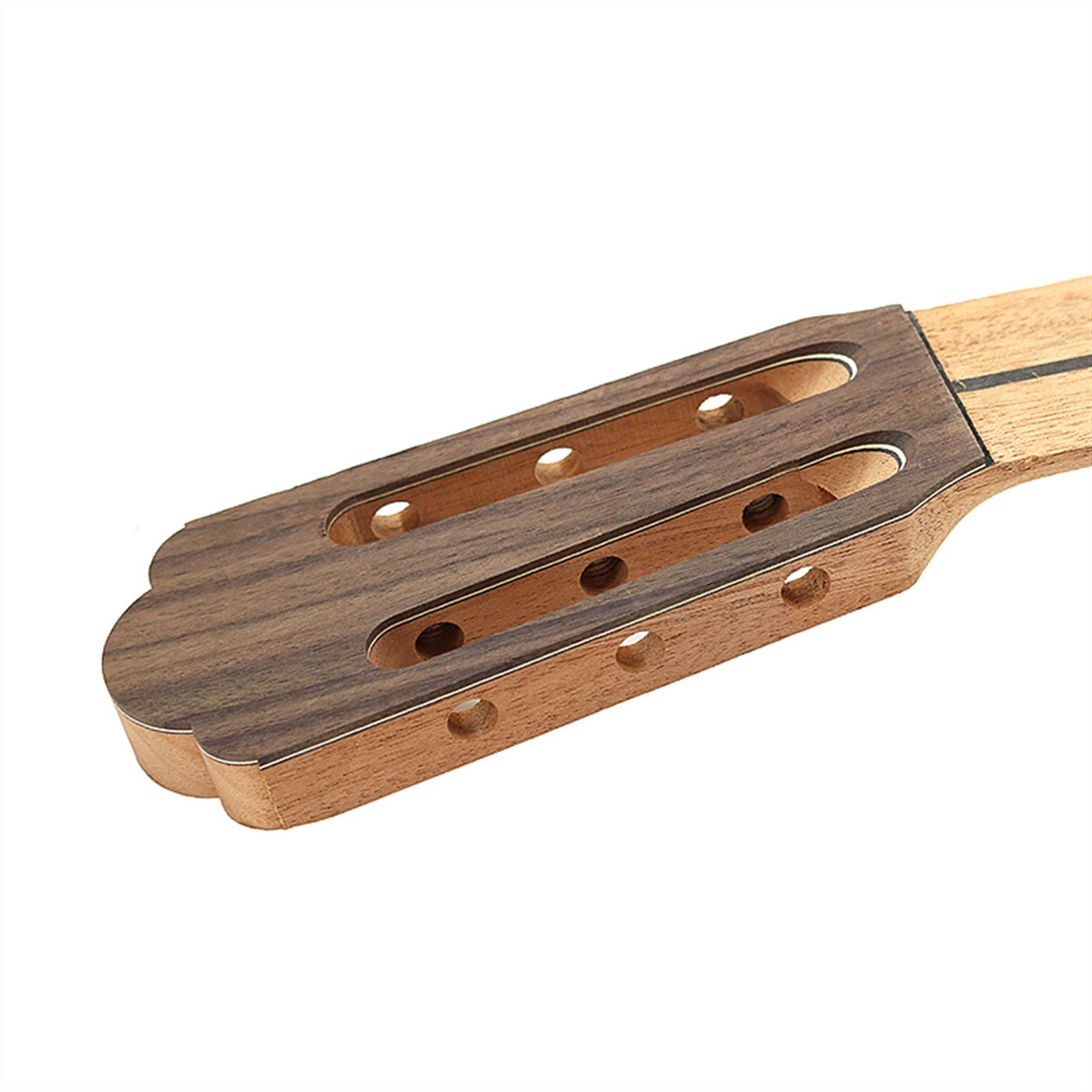 Premium DIY Mahogany & Ebony Classical Guitar Neck - High-Quality Replacement Part for Guitar Repair & Custom Builds | Perfect for Luthiers, Musicians & Guitar Enthusiasts | Ideal for Home Studios & Music Workshops