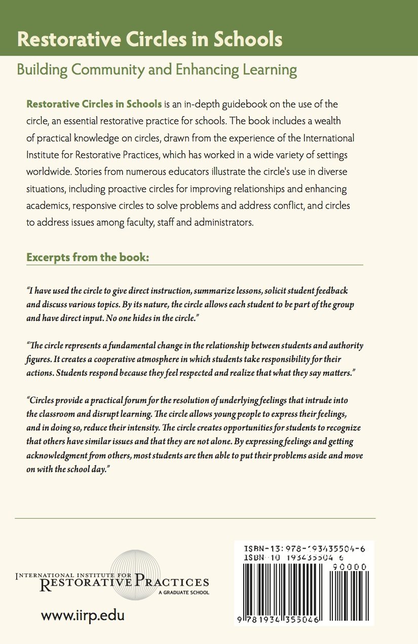 Restorative Circles in Schools: Building Community & Enhancing Learning | Conflict Resolution & Classroom Engagement for Teachers & Students