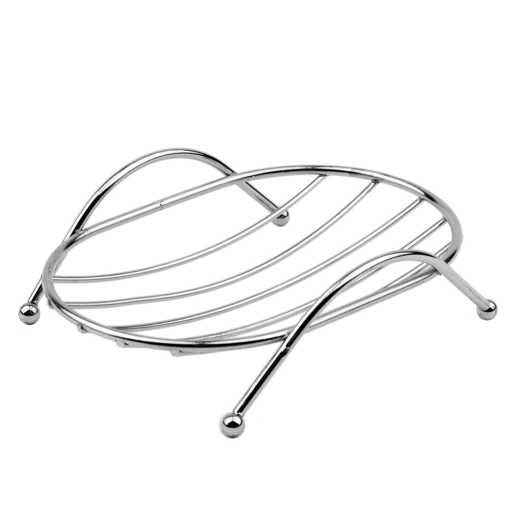 Stainless Steel Soap Dish Holder - Rustproof Wire Soap Tray for Bathroom, Kitchen & Home - Perfect for Shower, Sink & Countertop Organization