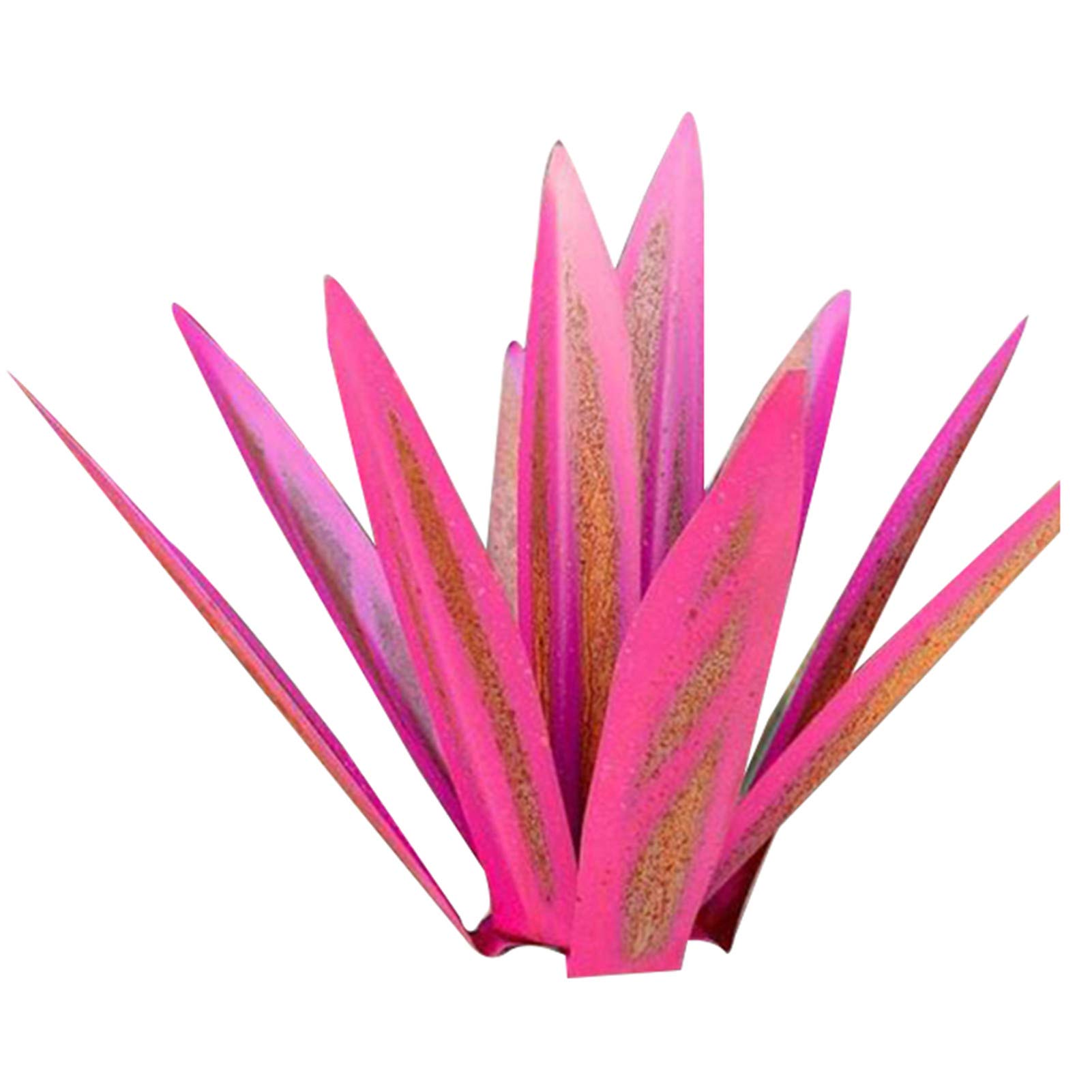 VELIHOME Mental Red Tequila Agave Garden Decor - Outdoor Resistant Lawn Ornaments & Patio Figurines for Yard, Garden, and Poolside Landscaping