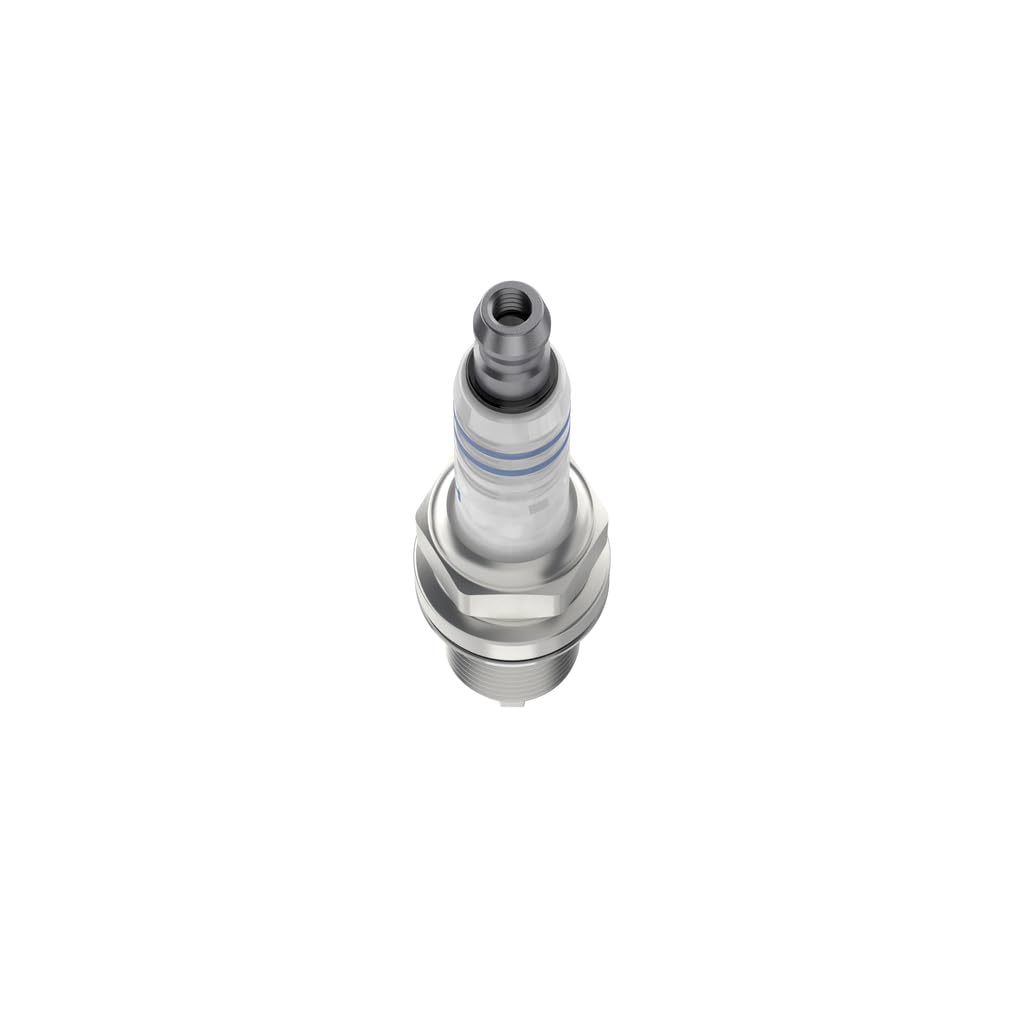 Bosch FR8DC Spark Plug - Nickel Alloy Electrode - High Performance Ignition for Cars, Trucks & SUVs - Ideal for Daily Commuting & Highway Driving