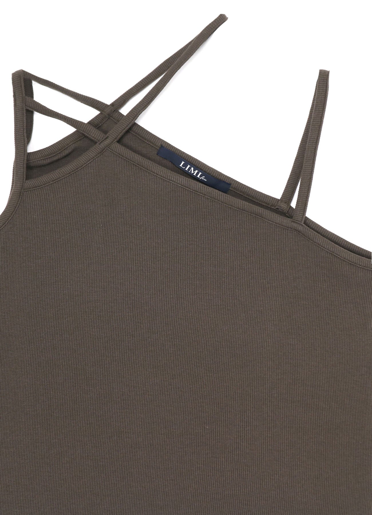 Soft Cotton Rayon Rib Shoulder String Camisole Top for Women - Comfortable Sleepwear & Loungewear for Everyday Wear