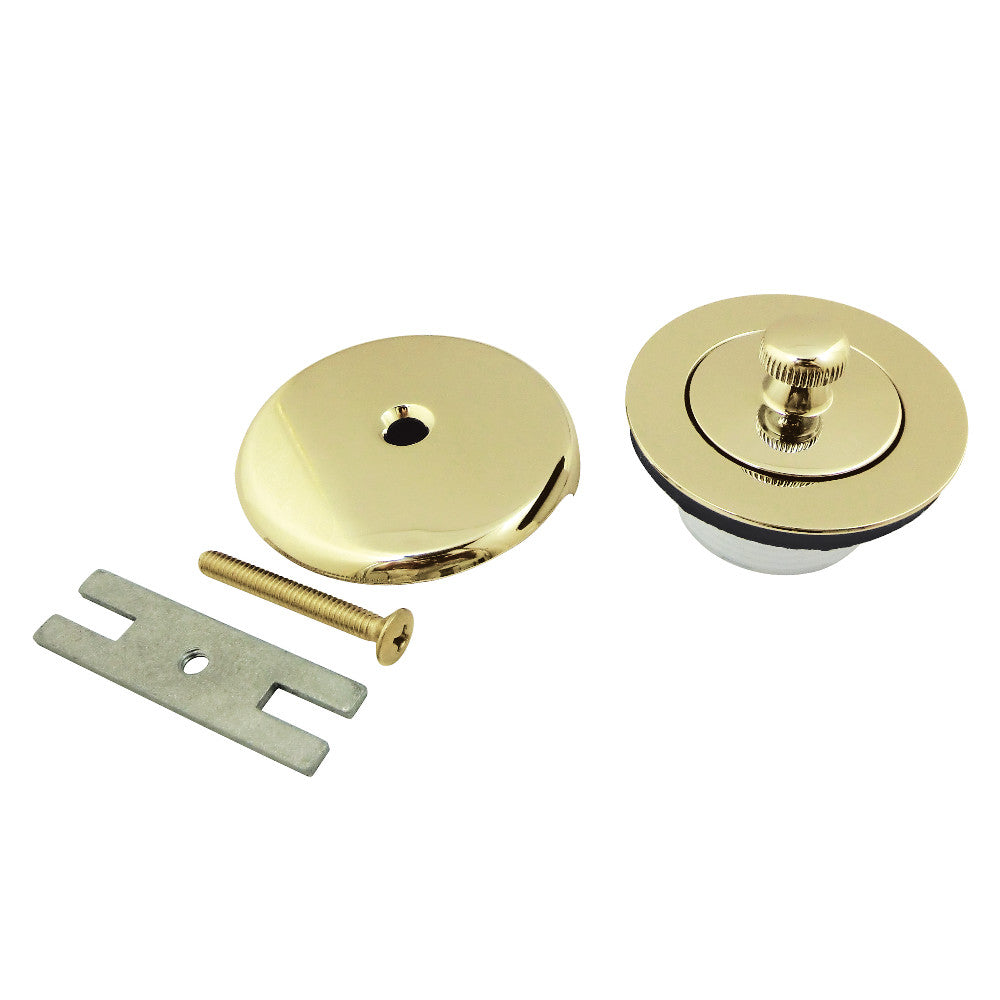 Lift & Turn Tub Drain Kit - Easy Install Bathroom Sink Drain Stopper - Perfect for Bathtub, Shower, and Sink Drain Replacement (Chrome Finish)