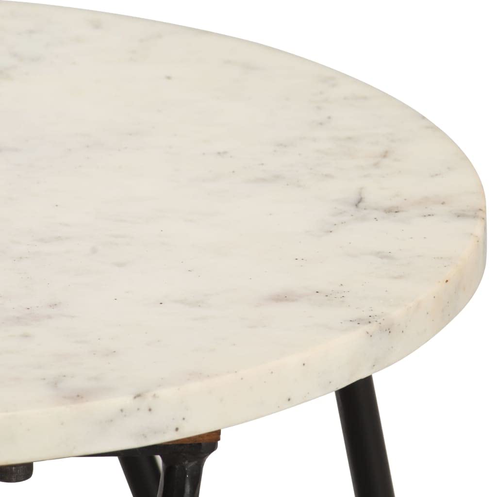 SKM White Marble Coffee Table - 15.7