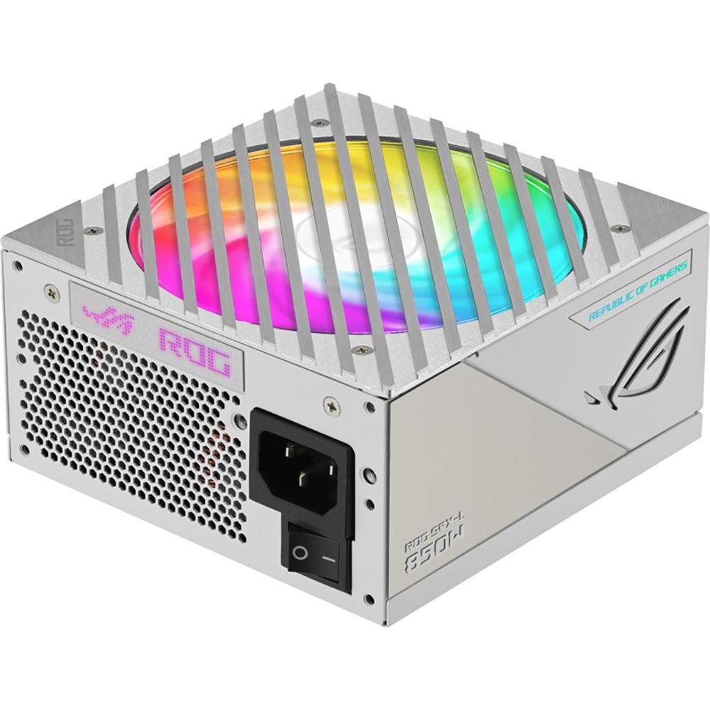 ASUS ROG LOKI 850W SFX-L 80 Plus Platinum White Power Supply - Compact Gaming PSU for SFF PCs, Mini-ITX Builds & High-End Gaming Rigs