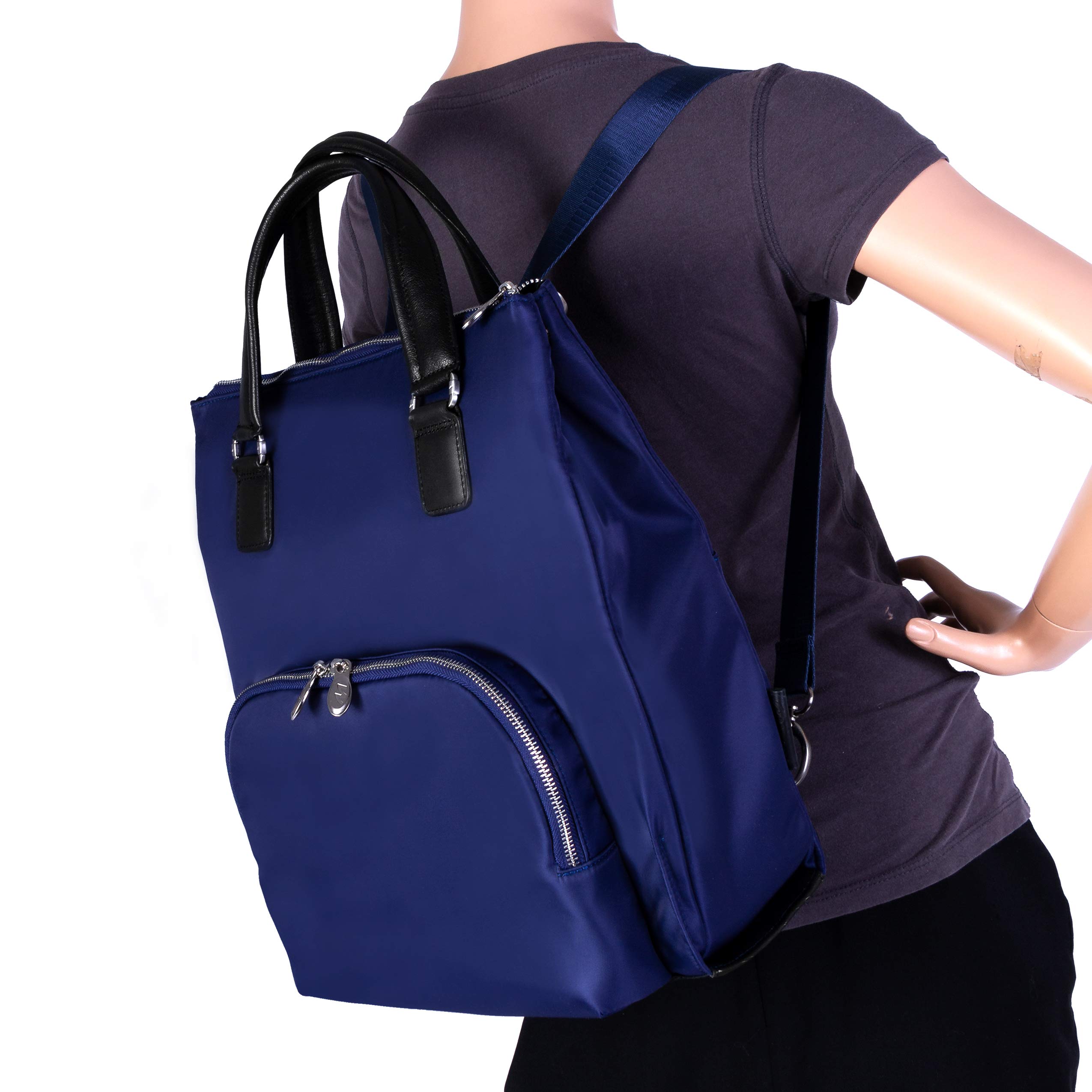 McKlein Durable Laptop Backpack for Men & Women - Water-Resistant Travel Backpack with USB Charging Port - Perfect for Work, School, College & Business Trips