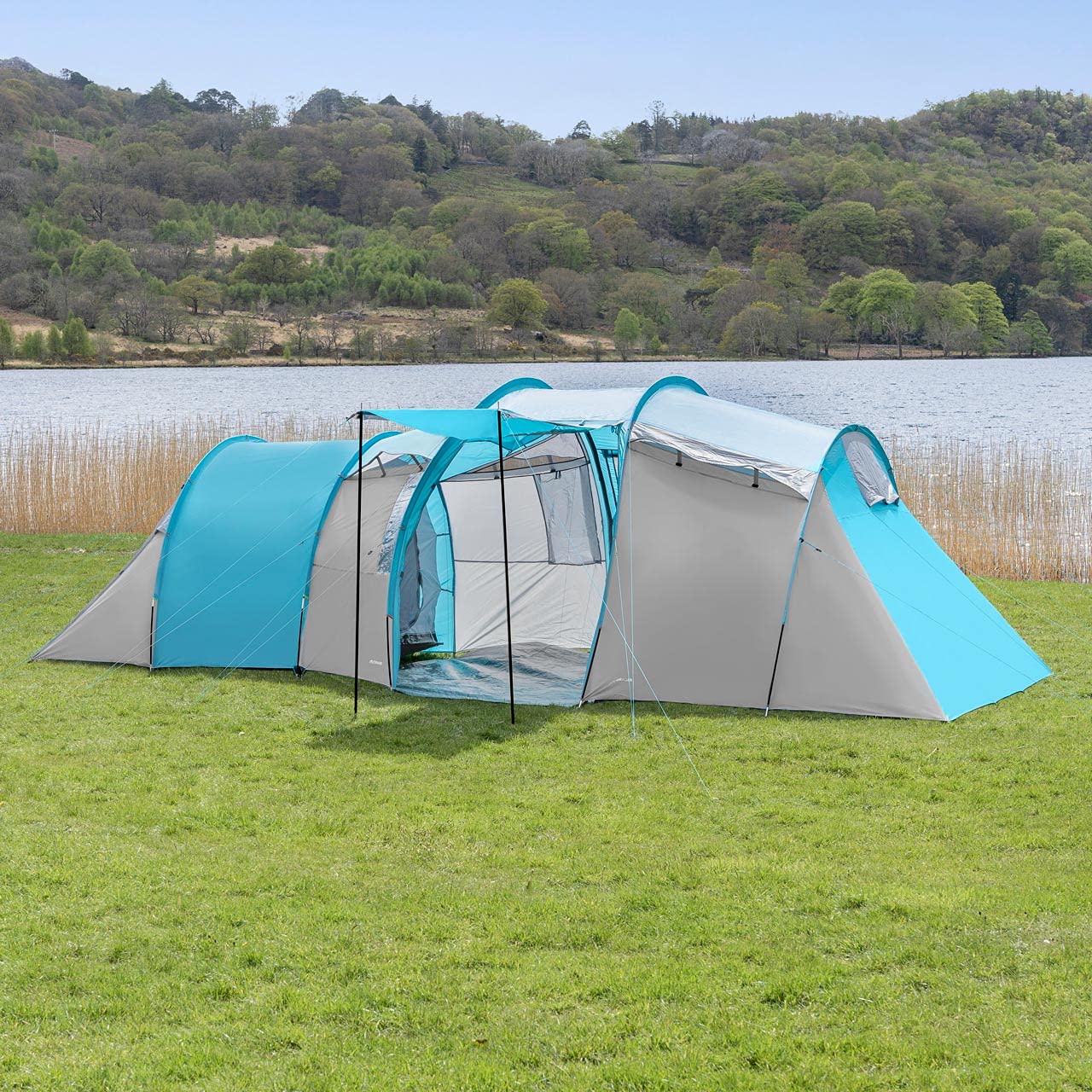 FORAGER Waterproof Lightweight Camping Tents for 2, 3, 4, 6 & 8 Person - Portable Outdoor Backpacking Tent with Rainfly - Perfect for Hiking, Family Camping, Music Festivals & Beach Trips
