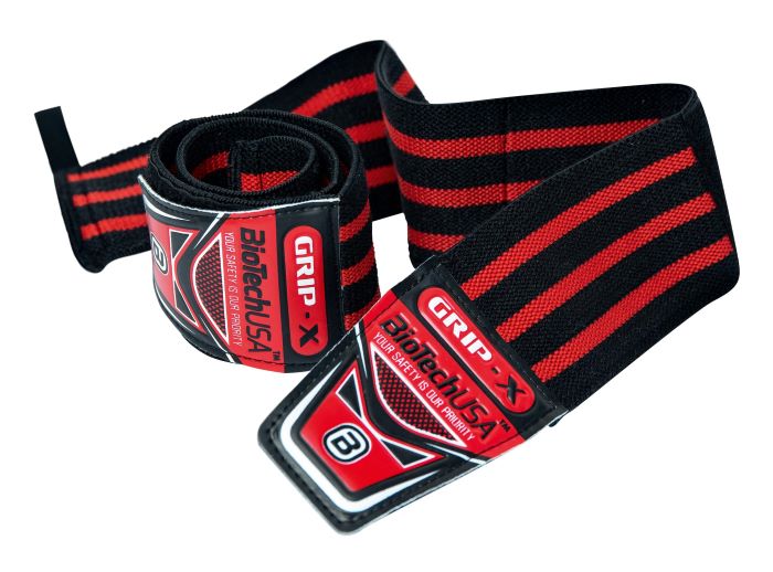 BioTechUSA Bedford 7 Wrist Bands 50cm - Premium Fitness Wrist Support for Weightlifting, CrossFit & Gym Training