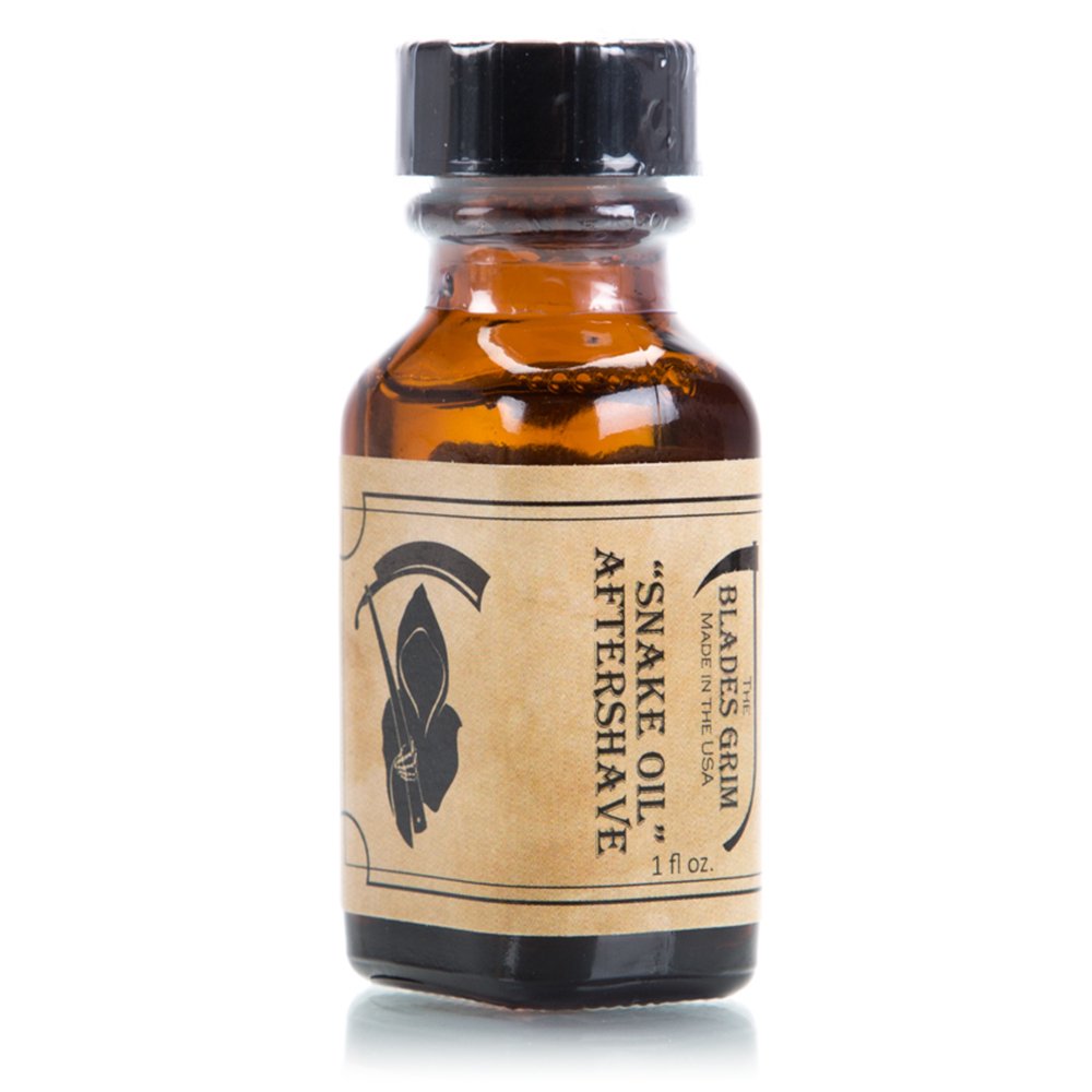 Natural Aftershave Oil for Men - Handmade in USA, 1oz Bottle - Soothing Post-Shave Care for Sensitive Skin - Perfect for Daily Grooming & Travel Essentials