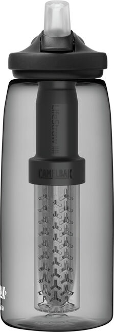 Camelbak Eddy® + LifeStraw® Filtered Water Bottle - 32oz BPA-Free Tritan™ Renew - Perfect for Hiking, Camping & Outdoor Adventures