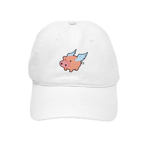 White - Flying Pig Cap