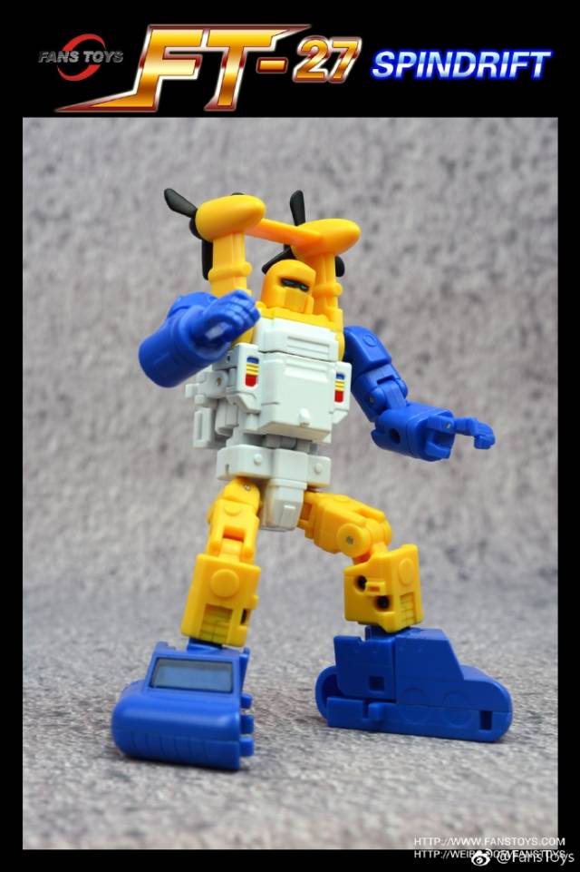 Fans Toys FT-27 Spindrift Collectible Action Figure - Transformers Masterpiece Series for Display & Play