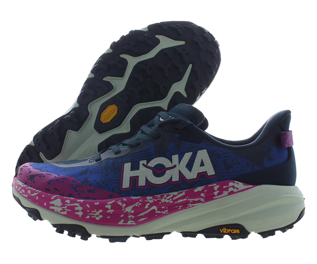 HOKA ONE ONE Speedgoat 6 Men's Trail Running Shoes - Lightweight Cushioned for Hiking & Outdoor Adventures