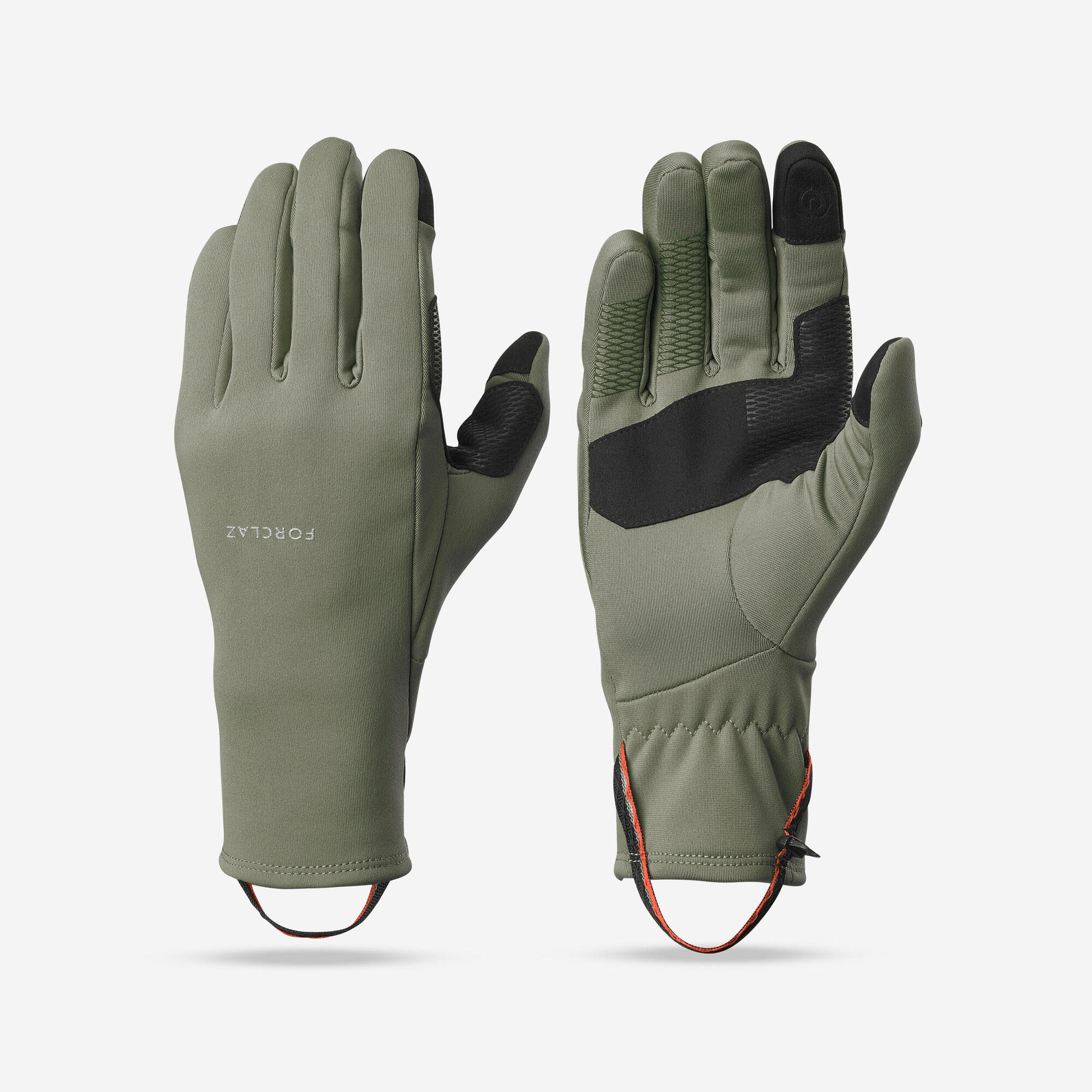 Forclaz MT500 Touchscreen Backpacking Gloves for Adults - Stretchable & Durable for Hiking, Camping & Outdoor Adventures