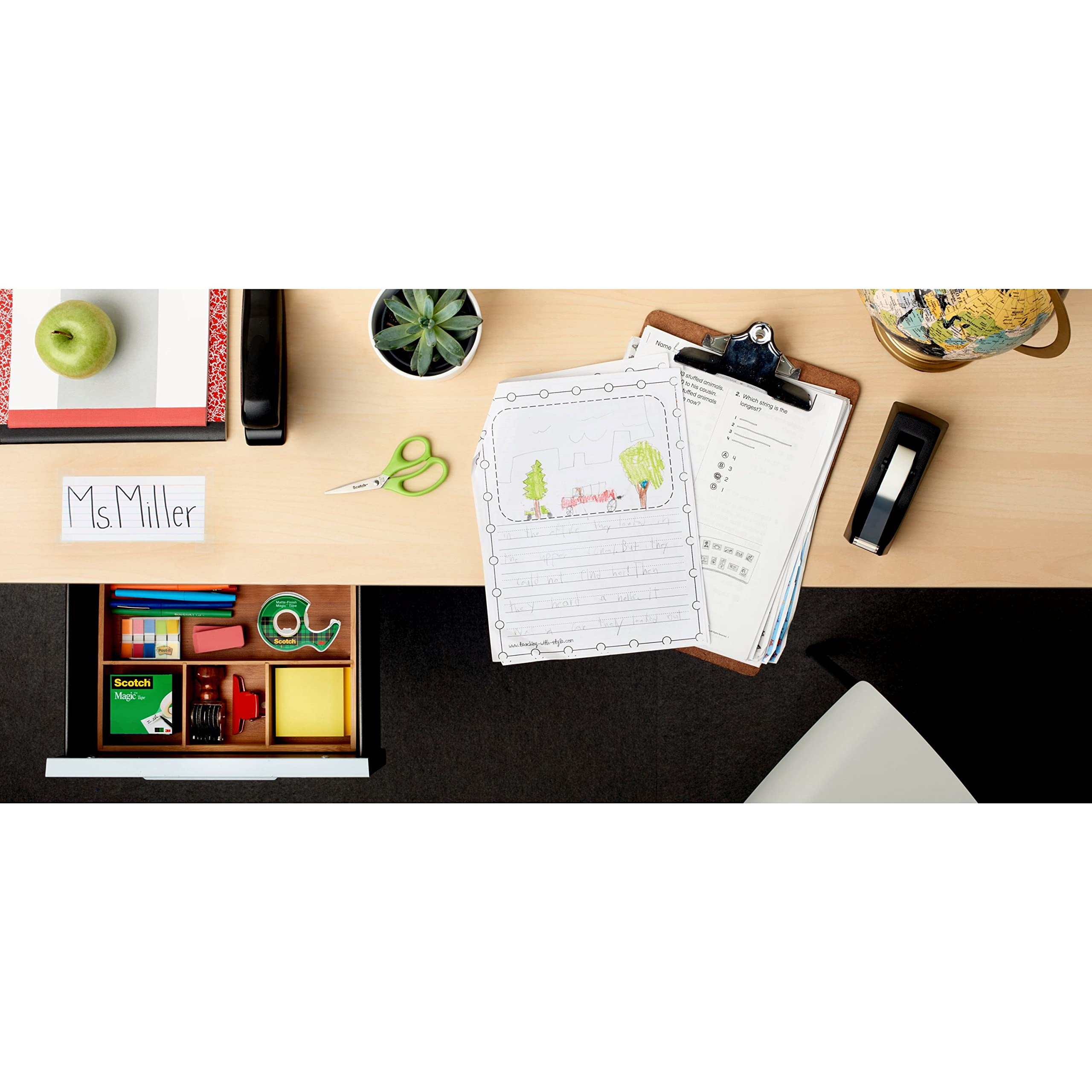 Scotch Magic Tape - Invisible Adhesive for Home Office & School Supplies, 3 Rolls - Perfect for Document Repair, Gift Wrapping & Classroom Projects