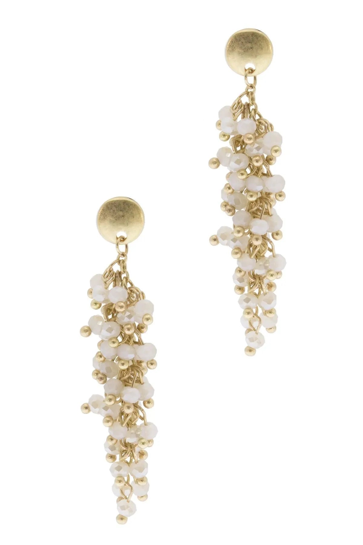 Floral Beaded Dangle Earrings for Women | Bohemian Handmade Jewelry | Perfect for Weddings, Parties & Everyday Wear