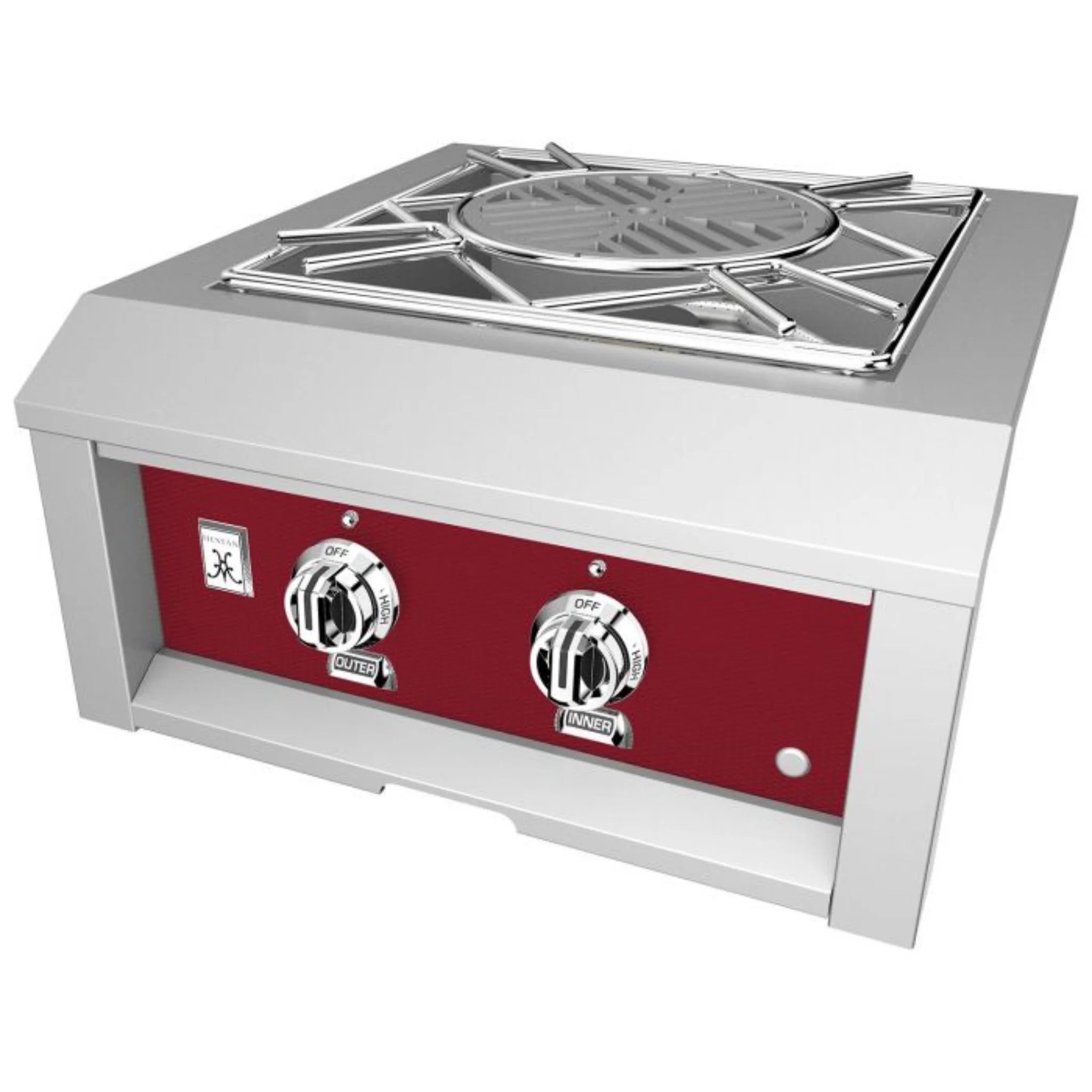 Hestan AGPB24 24-Inch Built-In Power Burner - High Performance Gas Cooktop for Professional Kitchens & Home Chefs