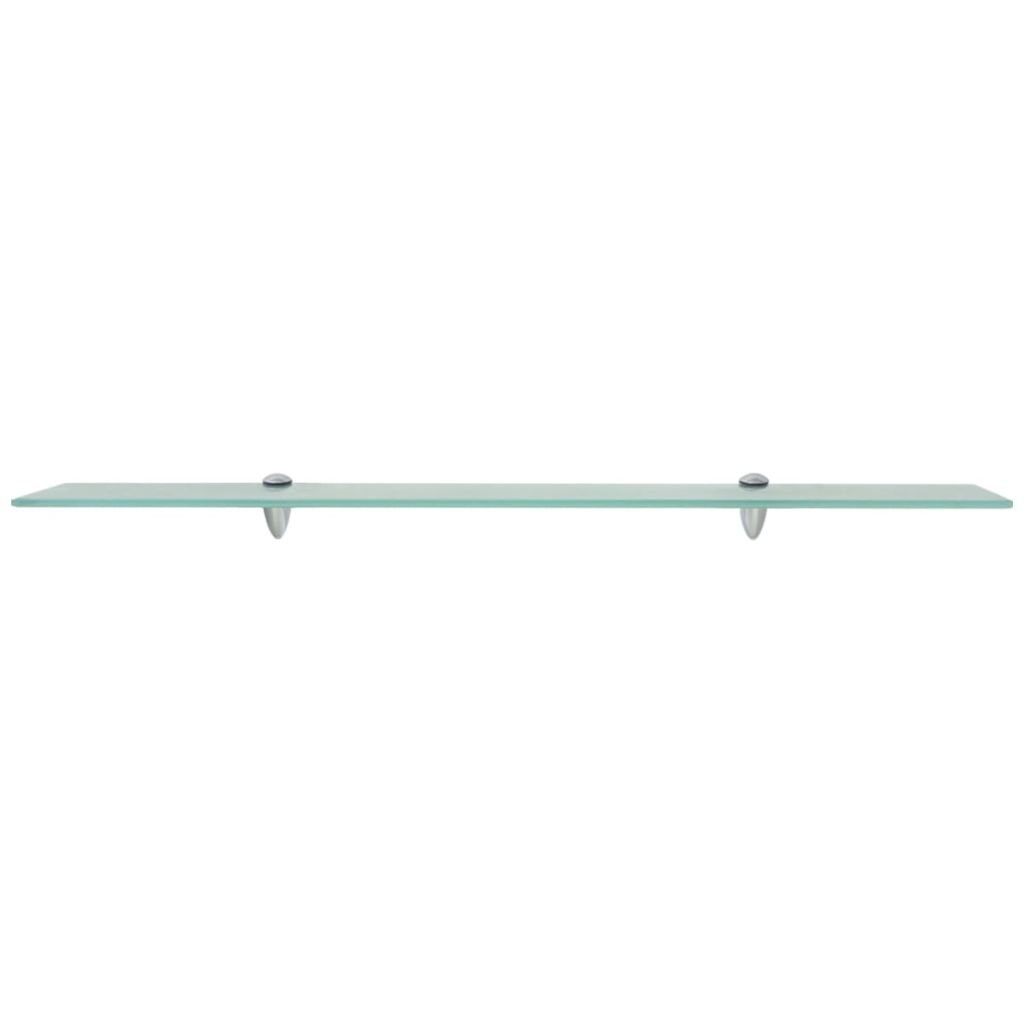 Wall Mounted Tempered Glass Bathroom Shelf - 35.4