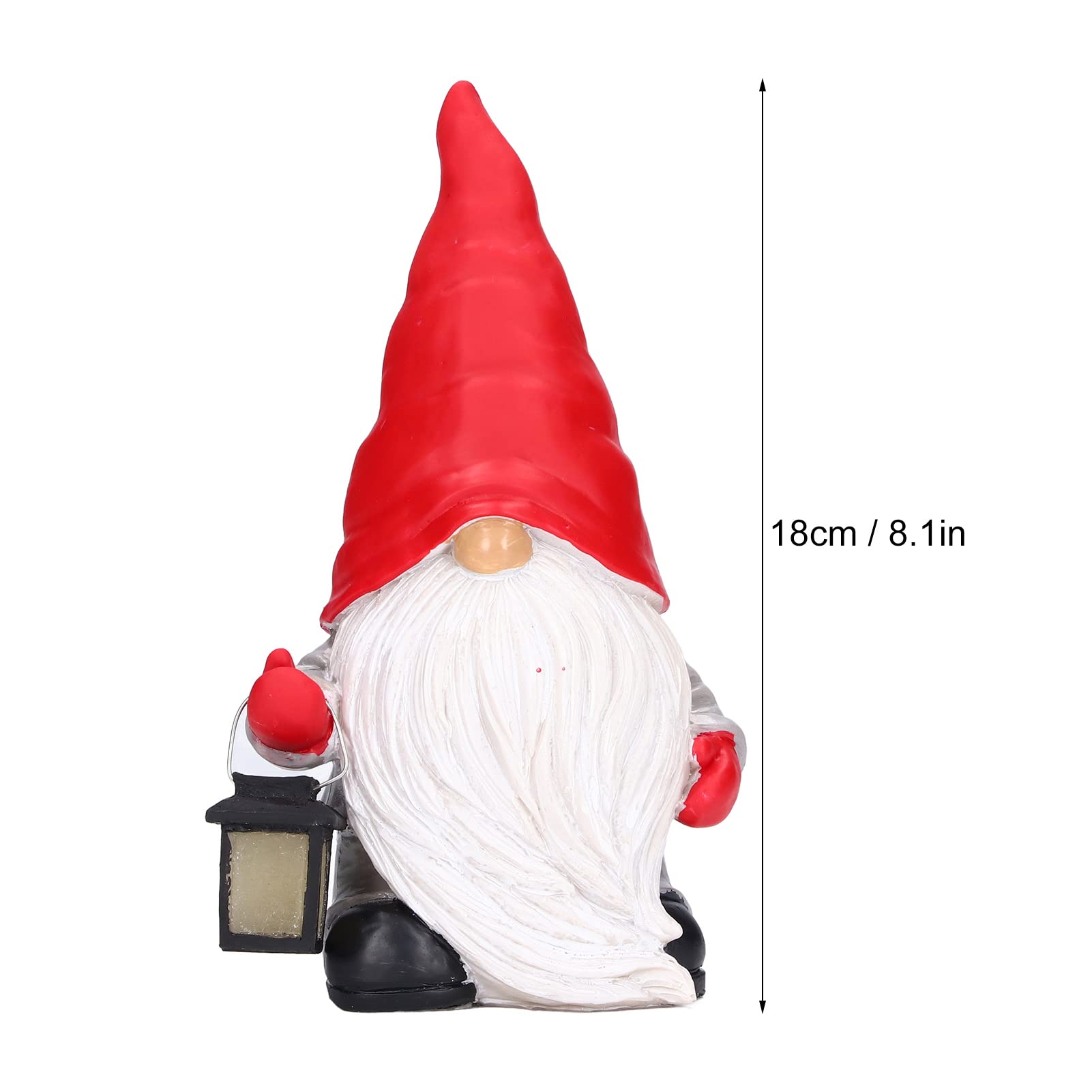 Funny Resin Garden Gnome Statue - Cute Outdoor & Indoor Decor for Garden, Desktop, Courtyard | Perfect Gift & Home Decoration for Gnome Lovers