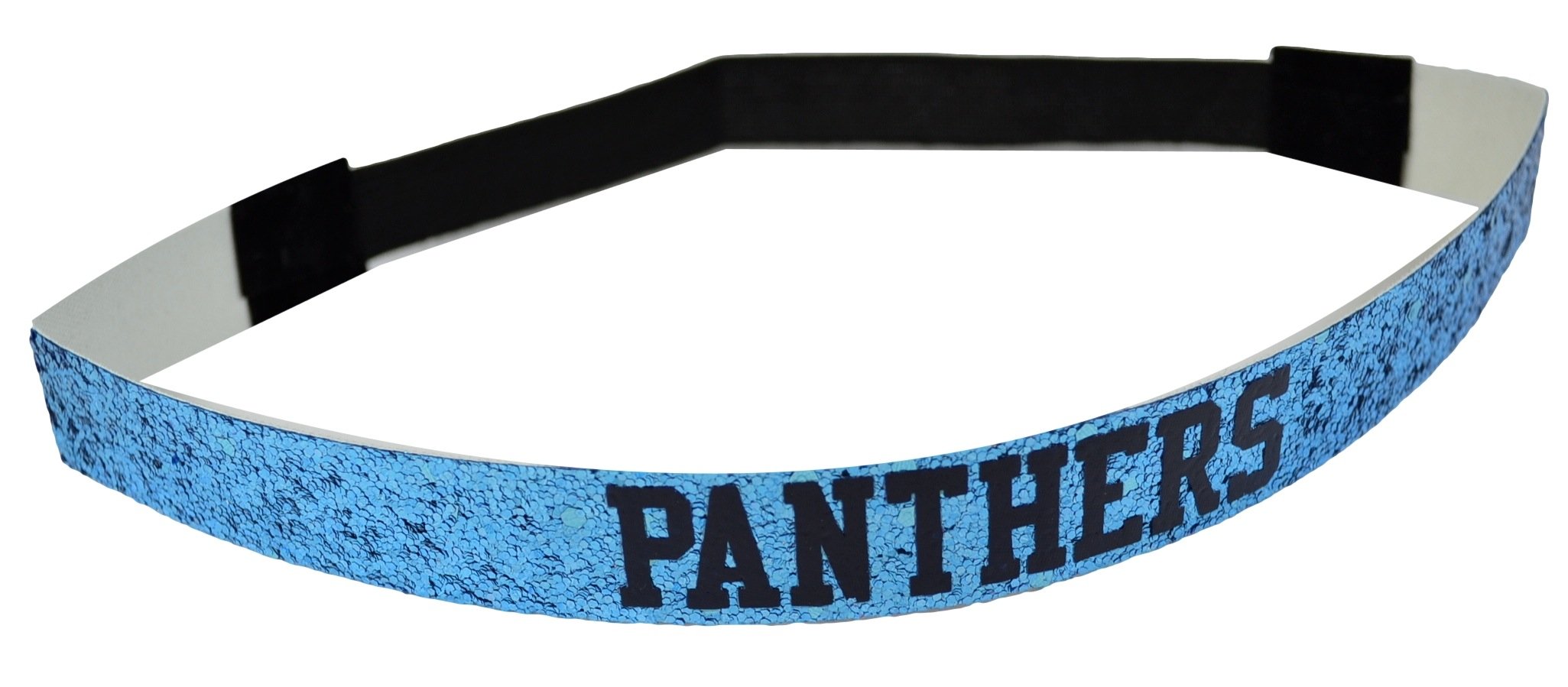 Custom Glitter Elastic Sport Headbands - Personalized Text - Wholesale 6 Pack - Funny Girl Designs - Perfect for Workouts, Yoga, Running & Gifts
