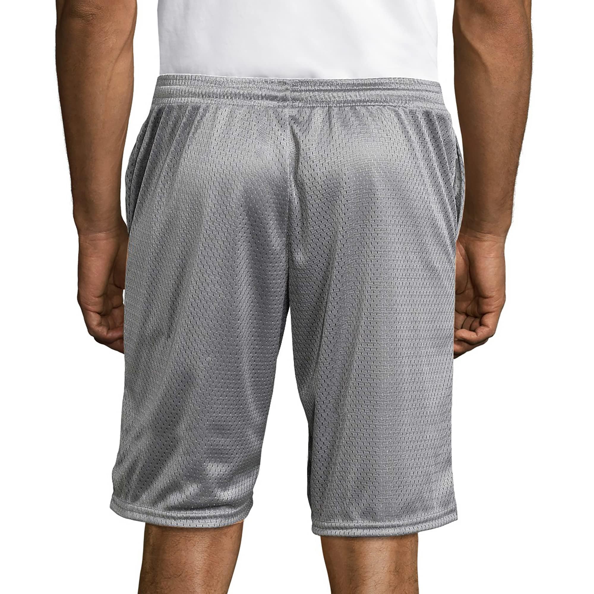 Hanes Men's ComfortSoft Mesh Pocket Shorts - Breathable Athletic Shorts for Running, Gym, and Casual Wear | Lightweight & Quick-Dry Fabric