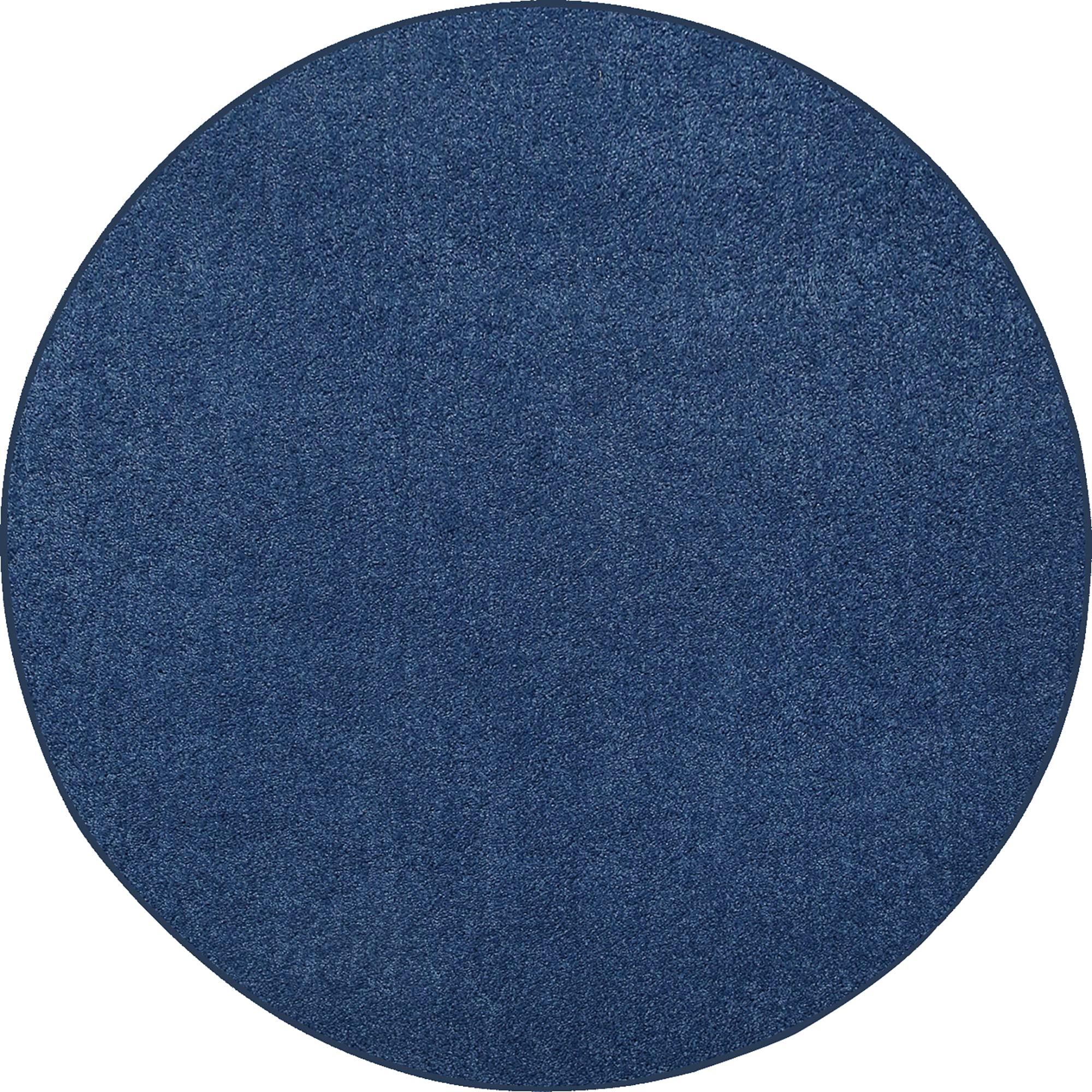Ambiant Saturn Collection Pet Friendly Area Rugs Royal Blue - 6' Round Indoor Rug for Living Room, Bedroom, Dining Room | Non-Slip, Washable & Durable | USA Made | Perfect for Home Decor, Wedding Gifts & High Traffic Areas