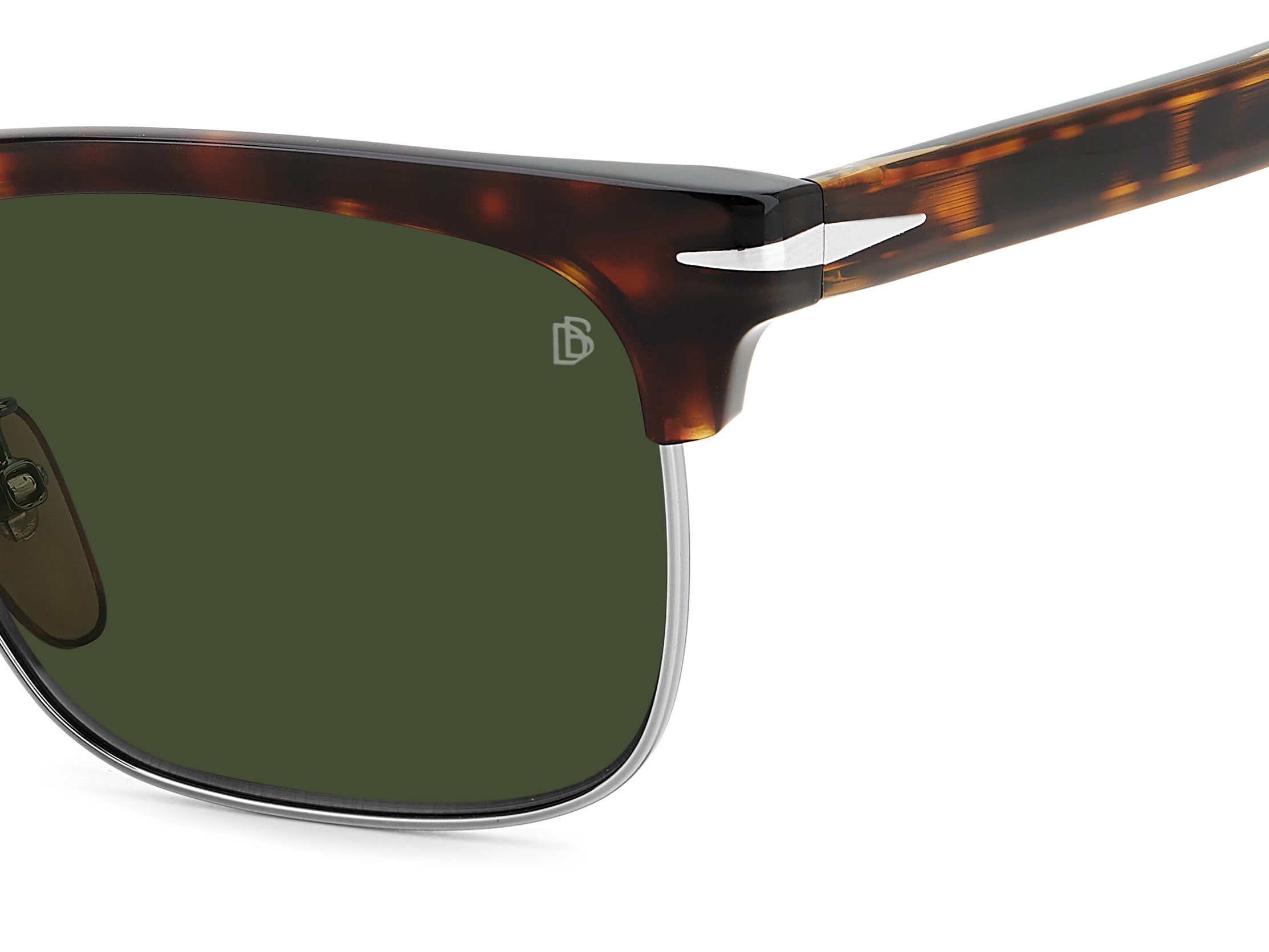 David Beckham DB1119/G/S Sunglasses - Polarized Aviator Style for Men - Perfect for Driving, Travel & Outdoor Activities