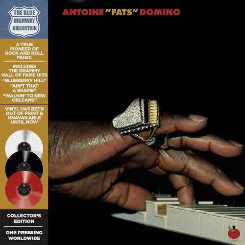 Antone Fats Domino Deluxe Edition Vinyl LP (Black/Red/White) - Classic R&B Music Record for Collectors & Music Lovers - Perfect for Home Listening, Gifts & Vinyl Collections