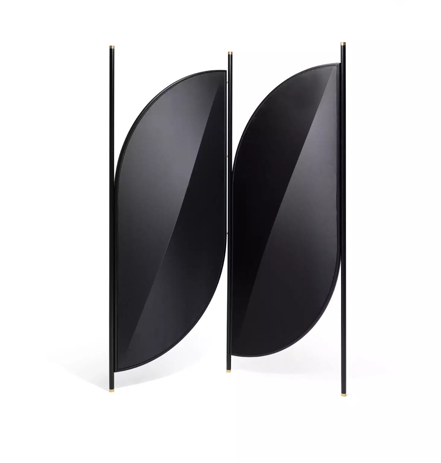 GTV Feng 2 Panel Room Divider - Decorative Folding Privacy Screen for Home & Office | Perfect for Living Rooms, Bedrooms, and Workspaces