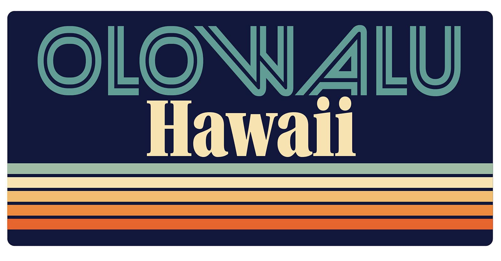 Vintage Hawaii Fridge Magnet - 5