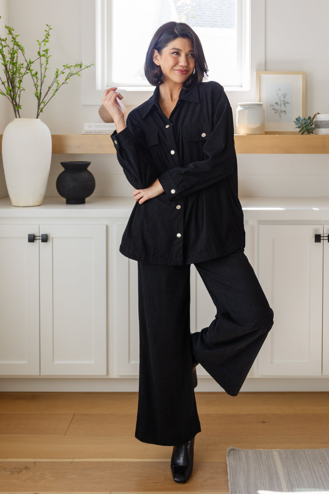 Stylish Come Rain or Shine Button Down Shirt for Women - Perfect for Office, Casual Outings & Outdoor Adventures