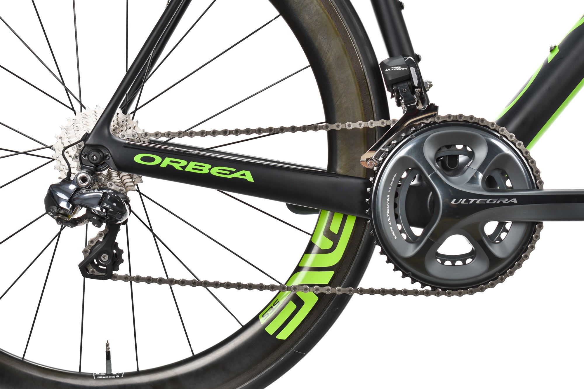 2017 Orbea Orca M20i Team Carbon Road Bike - 55cm Frame, Shimano Ultegra Di2 Groupset, ENVE SES 4.5 Wheels - Lightweight Racing Bike for Road Cycling & Endurance Training