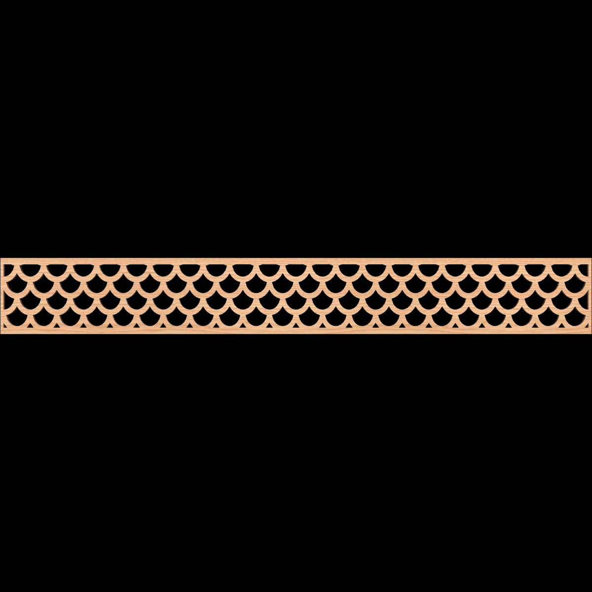 Hudson Fretwork Moulding - Decorative Wood Trim for Home & Furniture DIY Projects | Perfect for Crown Molding, Wall Paneling, and Cabinet Accents