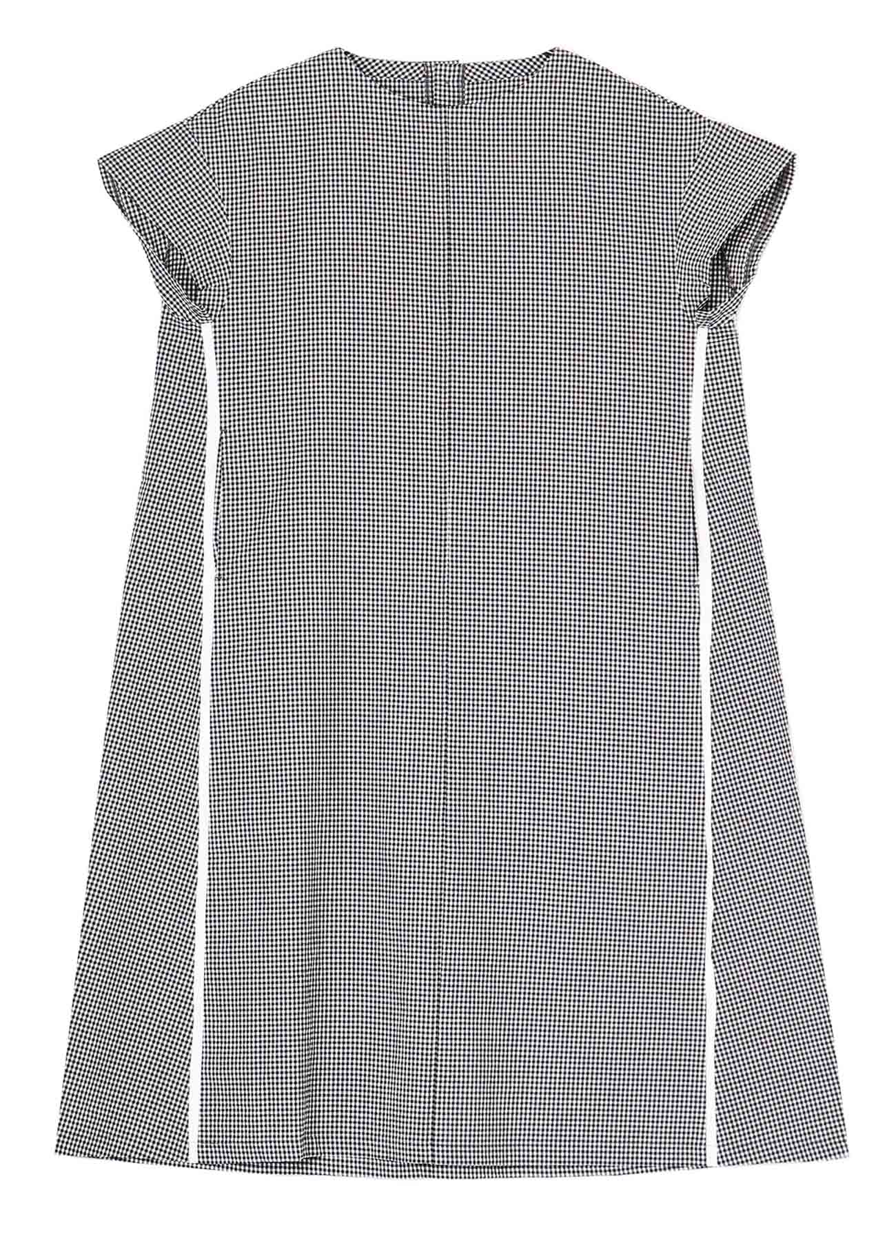 Stylish Cotton Seersucker Plaid One-Piece Dress - Perfect for Summer Outings, Beach Vacations & Casual Wear