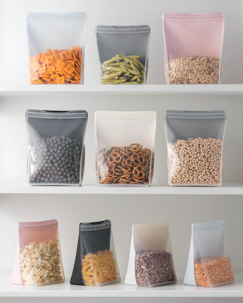 Premium Stand Up Pouch with Zipper - Durable & Leak-Proof Food Storage Bags for Coffee, Snacks, Pet Food & Travel Essentials | Resealable Kraft Packaging for Home, Office & Camping Use