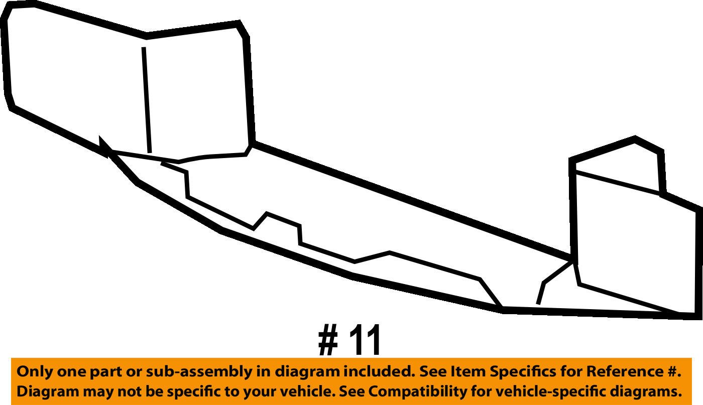 Genuine GM 10332915 Bumper Fascia Extension - Front Bumper Cover Replacement for Chevy, GMC Trucks & SUVs | Durable Auto Body Part for Off-Road Protection & Enhanced Style