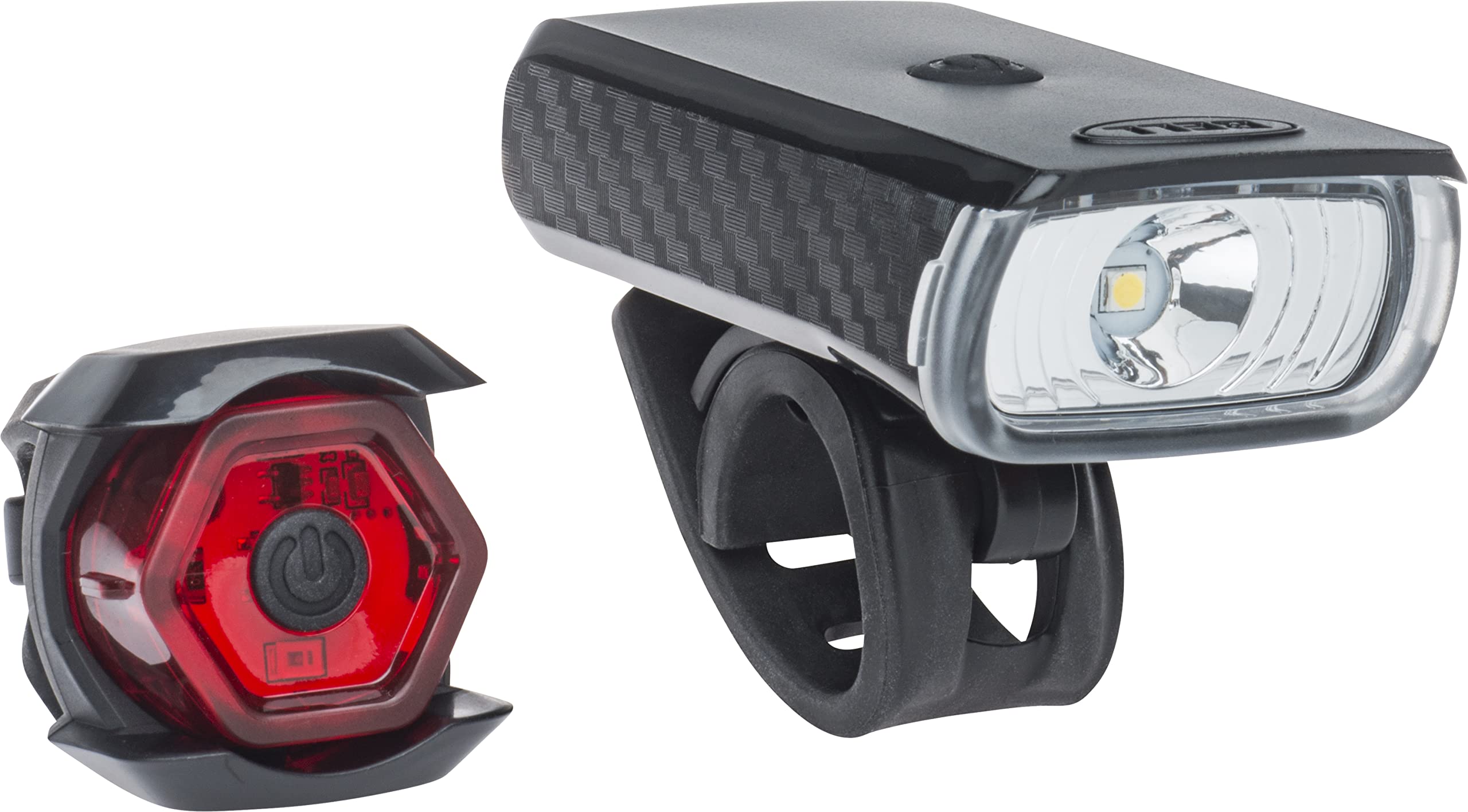 Bell Lumina Premium Bicycle Light Set - High Visibility LED Bike Lights for Night Riding, Waterproof Front & Rear Safety Lights for Road & Mountain Biking - Perfect for Commuting, Cycling Adventures & Outdoor Sports