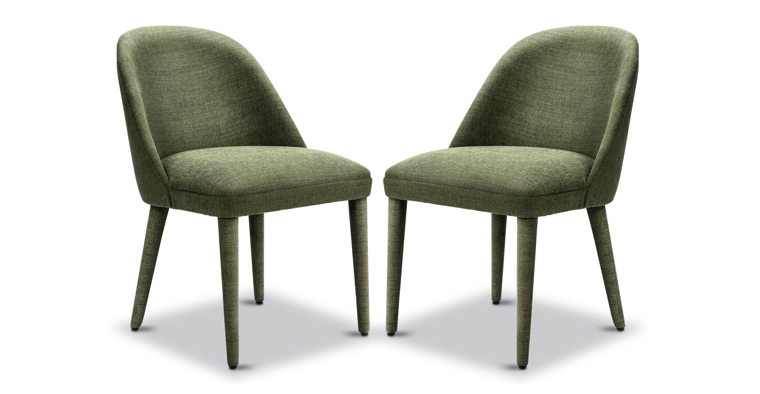 Labin Dining Chair - Modern Wooden Kitchen Chairs with Cushion, Set of 2 - Comfortable & Stylish for Dining Room, Kitchen, Breakfast Nook, and Home Office