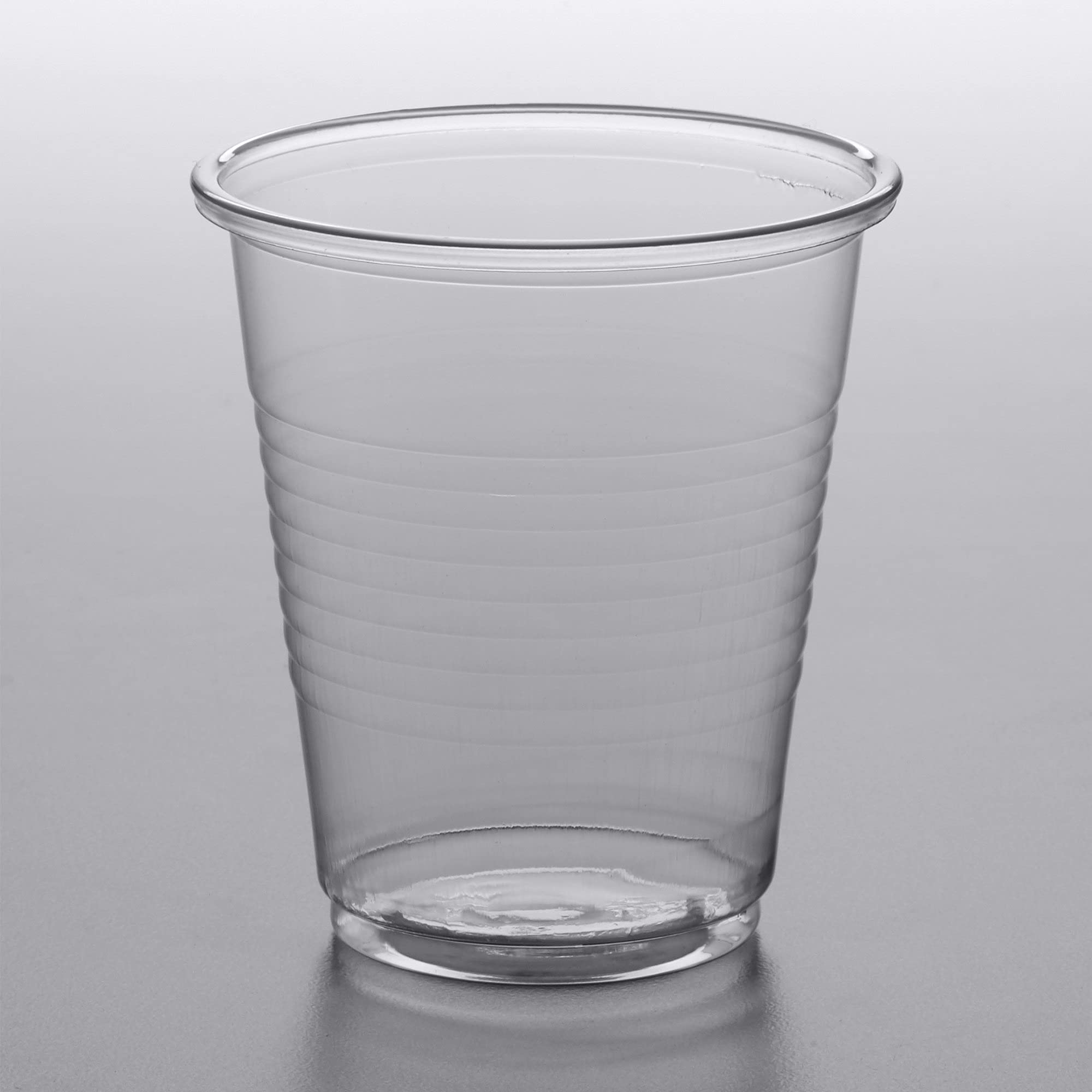 **Bluetable 5 oz Disposable Plastic Cups - Bulk 2400 Pack, Small Medicine & Bathroom Cups, Clear Translucent Drinking Cups for Water Dispensers, Parties, and Medical Use**
