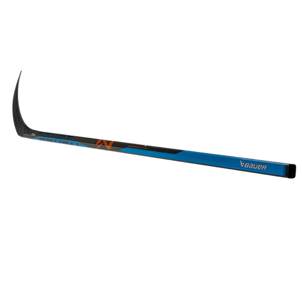 Bauer Nexus E4 Griptac Intermediate Ice Hockey Stick - Lightweight Carbon Fiber Hockey Stick for Youth & Adult Players - Perfect for Ice Rink Games & Practice Sessions